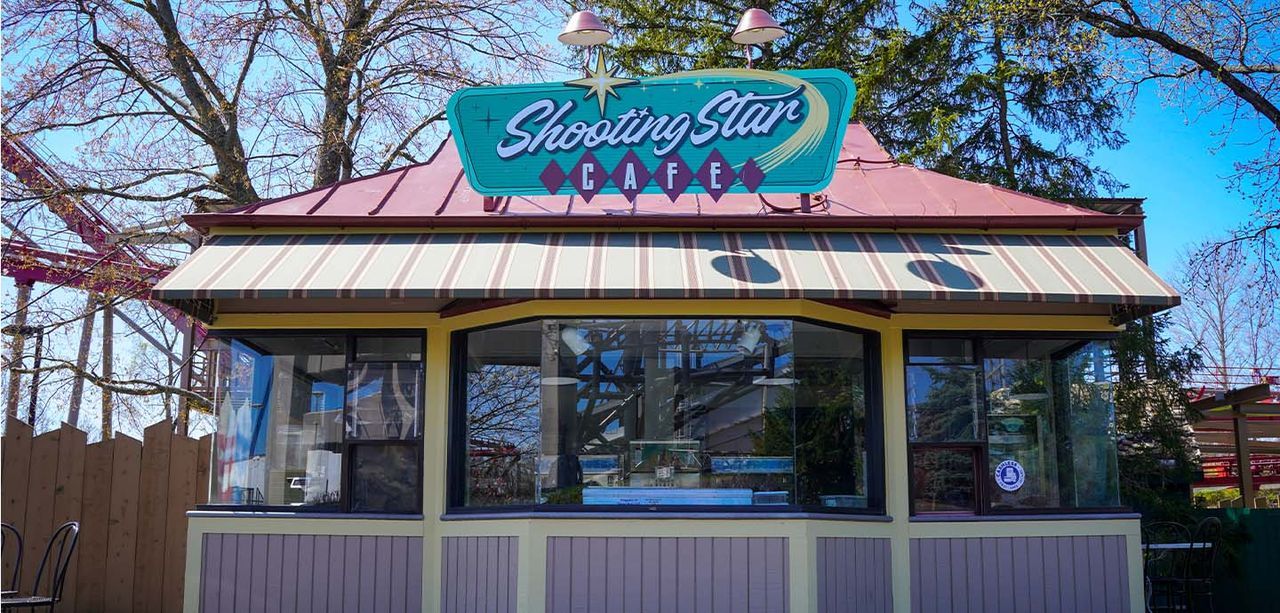 Exterior of Shooting Star Cafe