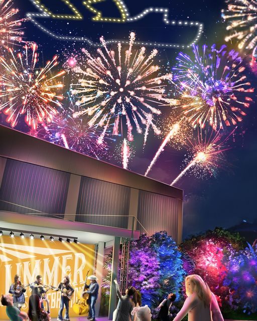 May be an image of 7 people, fireworks and text