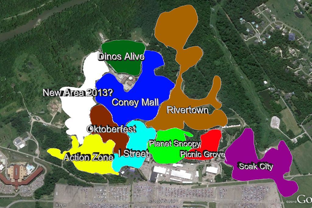 Kings Island Areas