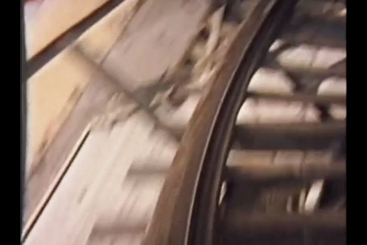 POV Tornado roller coaster at Coney Island, NY
