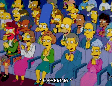 homer simpson clapping GIF - Find & Share on GIPHY