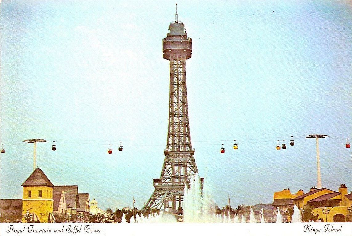 Image result for kings island eiffel tower