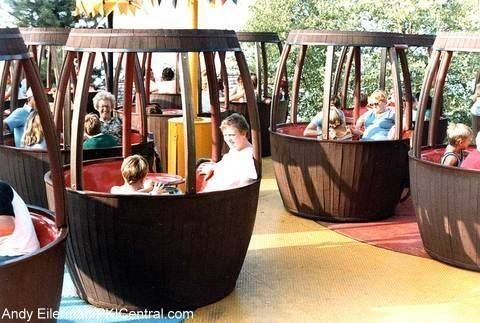 Image result for kings island der spinning keggers