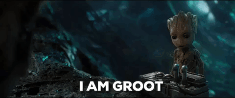 Image result for i am groot gif
